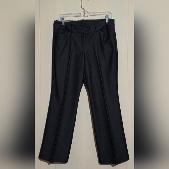 Worthington Women's Modern Fit Dark Gray Petite Trousers - Picture 7 of 9